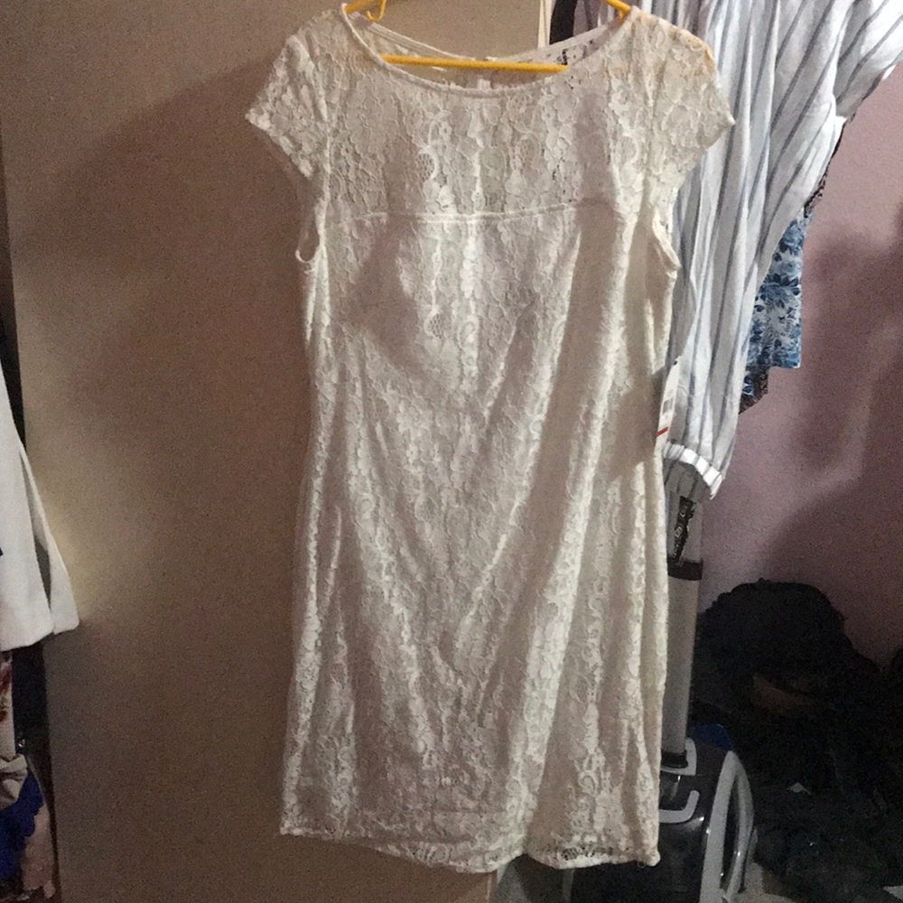 White dress